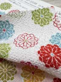 KKP2338-D-HAIKARA 二子丝绉废小菊[面料] 小纹工房(宇仁纤维) 更多图片