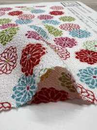 KKP2338-D-HAIKARA 二子丝绉废小菊[面料] 小纹工房(宇仁纤维) 更多图片