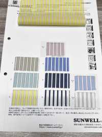 45082 シルフィー 精纺细布 条纹[面料] SUNWELL 三维尔 其他图片