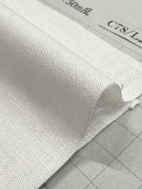 LMM2280 棉麻赤耳浅色丹宁布布，5盎司[面料] 吉和织物 更多图片