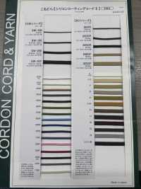 22SCR 2毫米硅胶涂层绳子[缎带、带、绳子] Cordon 更多图片