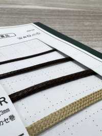 34SCR 3毫米硅胶涂层绳子[缎带、带、绳子] Cordon 更多图片