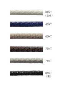 SC-HBR(M) 5毫米硅胶涂层绳子，带芯[缎带、带、绳子] Cordon 更多图片