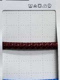 SC-WNR(M) 5毫米硅胶涂层绳子，带芯[缎带、带、绳子] Cordon 更多图片