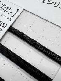 SSCF-01(S) 4毫米硅胶涂层绳子[缎带、带、绳子] Cordon 更多图片