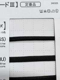 SCFコード(SS) 3.5毫米硅胶涂层绳子[缎带、带、绳子] Cordon 更多图片