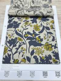 7026-1710-1 CL坯布花卉图案[面料] HOKKOH北高 更多图片