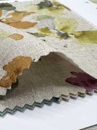 7026-1710-3 CL坯布，水彩花卉图案[面料] HOKKOH北高 更多图片