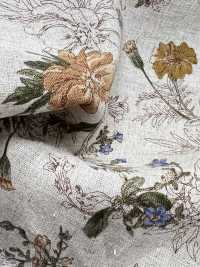 7026-1710-4 CL坯布植物图案[面料] HOKKOH北高 更多图片