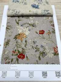 7026-1710-4 CL坯布植物图案[面料] HOKKOH北高 更多图片