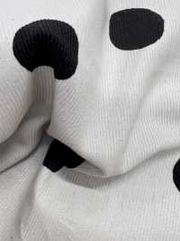 7026-1720-6 21W灯芯绒手绘圆圈[面料] HOKKOH北高 更多图片