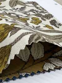 4026-1755-5 21W灯芯绒刺绣花卉图案[面料] HOKKOH北高 更多图片