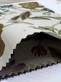 4026-1755-6 21W灯芯绒染色花朵[面料] HOKKOH北高 更多图片