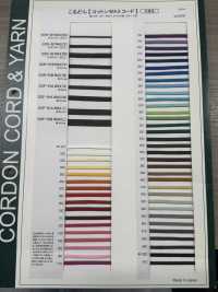 CCR-02WAX(M) 3.5毫米棉蜡绳子，带芯[缎带、带、绳子] Cordon 更多图片