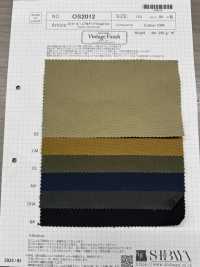 OS2012 20/1 x 12/1不均匀线duck帆布[面料] 柴屋 更多图片