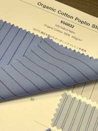 5SG032 有机棉府绸条纹[面料] CHAMBRAY 更多图片