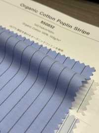 5SG032 有机棉府绸条纹[面料] CHAMBRAY 更多图片