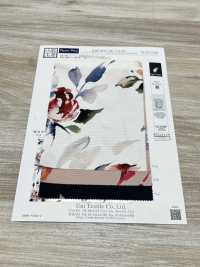 KDP8712-58-DD-563 哑光罗缎宽幅喷墨打印[面料] 小纹工房(宇仁纤维) 更多图片