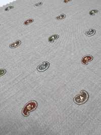 7026-1615-1 60精纺细布9088 迷你佩斯利[面料] HOKKOH北高 更多图片