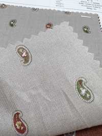 7026-1615-1 60精纺细布9088 迷你佩斯利[面料] HOKKOH北高 更多图片