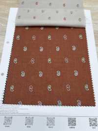 7026-1615-1 60精纺细布9088 迷你佩斯利[面料] HOKKOH北高 更多图片