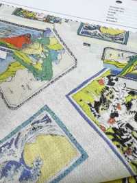 1026-1620-3 60精纺细布框浮世绘[面料] HOKKOH北高 更多图片