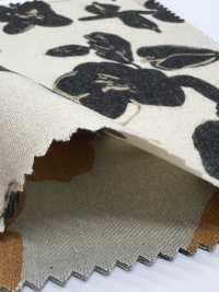 7026-1210-1 30维也拉法兰绒手绘花卉图案[面料] HOKKOH北高 更多图片