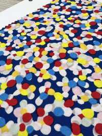 1026-1230-1 40个平纹布多色波点[面料] HOKKOH北高 更多图片