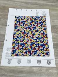 1026-1230-1 40个平纹布多色波点[面料] HOKKOH北高 更多图片