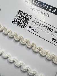 SIC-7123 棉质蕾丝花边[缎带、带、绳子] 新道良質（SIC） 更多图片