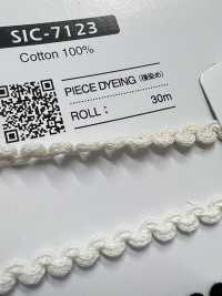 SIC-7123 棉质蕾丝花边[缎带、带、绳子] 新道良質（SIC） 更多图片