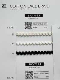 SIC-7123 棉质蕾丝花边[缎带、带、绳子] 新道良質（SIC） 更多图片
