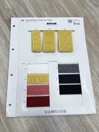 SIC-5563 褶皱弹力带[缎带、带、绳子] 新道良質（SIC） 更多图片