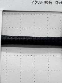 66SCR 硅胶涂层绳子V 型圆绳（带芯）6.0mm[缎带、带、绳子] Cordon 更多图片