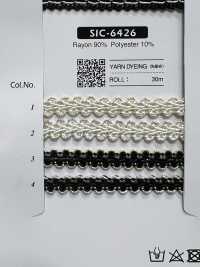 SIC-6426 人造亮片花边[缎带、带、绳子] 新道良質（SIC） 更多图片