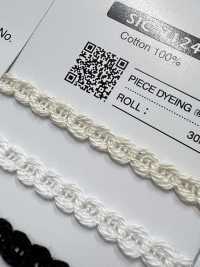 SIC-7124 棉质蕾丝花边[缎带、带、绳子] 新道良質（SIC） 更多图片