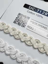 SIC-7128 棉质蕾丝花边[缎带、带、绳子] 新道良質（SIC） 更多图片