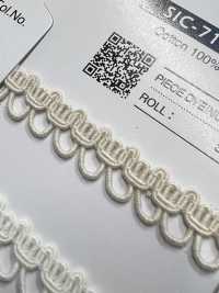 SIC-7127 棉质蕾丝花边[缎带、带、绳子] 新道良質（SIC） 更多图片