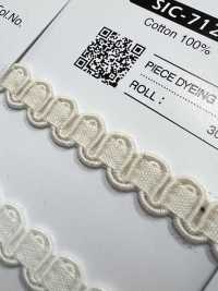 SIC-7129 棉质蕾丝花边[缎带、带、绳子] 新道良質（SIC） 更多图片