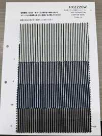 HK2220W 冈山产靛蓝色织山核桃木，一次水洗[面料] 古山 更多图片