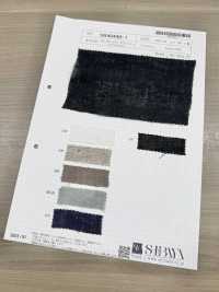 SB40440-1 水洗加工亚麻巴厘纱[面料] 柴屋 更多图片