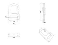 HH046 [扣和钩子] 更多图片