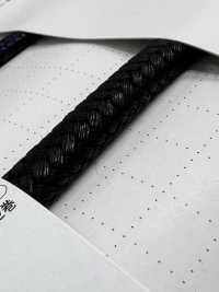 10SCR 硅胶涂层绳子V 型圆绳（带芯）8.5mm[缎带、带、绳子] Cordon 更多图片