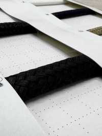 14SCR 硅胶涂层绳子V 型圆绳（带芯）10.0mm[缎带、带、绳子] Cordon 更多图片