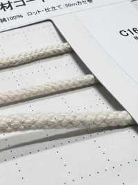 C3 天然材料绳子第一部分 棉质三圆绳 4.0mm[缎带、带、绳子] Cordon 更多图片