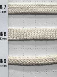 C8 天然材料绳子PART1 棉质 8 根装袋绳 9.0mm[缎带、带、绳子] Cordon 更多图片