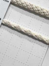 C12 天然材料绳子第一部分，12%棉，圆绳，4.0毫米，带芯[缎带、带、绳子] Cordon 更多图片