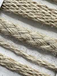KNF8 天然材料绳子第二部分 洋麻 8 根圆绳 9.0mm[缎带、带、绳子] Cordon 更多图片