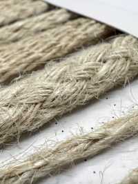 KNF8 天然材料绳子第二部分 洋麻 8 根圆绳 9.0mm[缎带、带、绳子] Cordon 更多图片