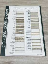 KNF9 天然材料绳子第二部分 洋麻 9 根圆绳 2.0mm[缎带、带、绳子] Cordon 更多图片